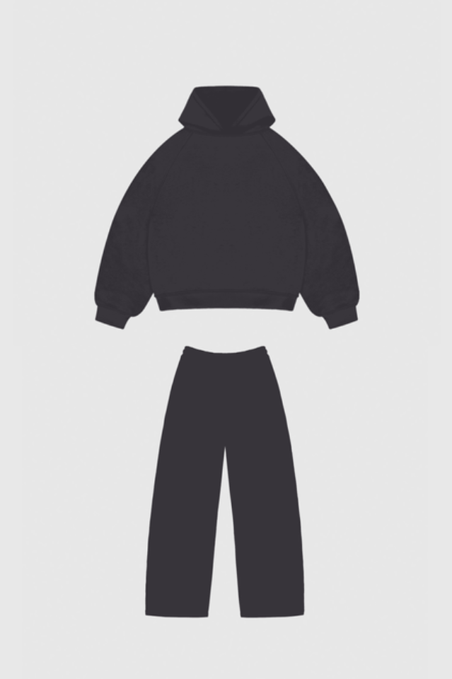 Baggy Hoodie Tracksuit