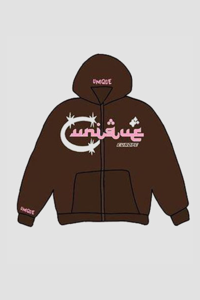 UNIQUE Europe Zip Up Hoodie