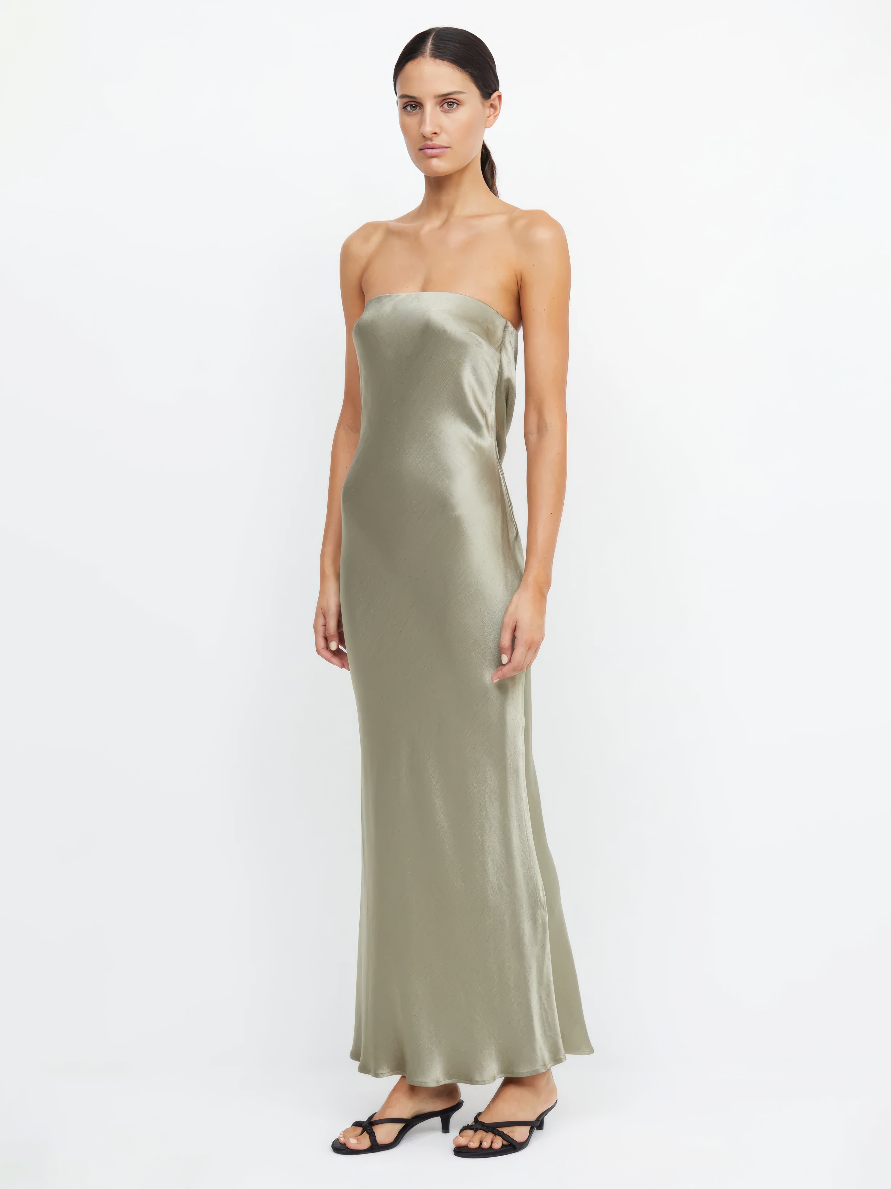 NOVÉE | SATIN DRESS