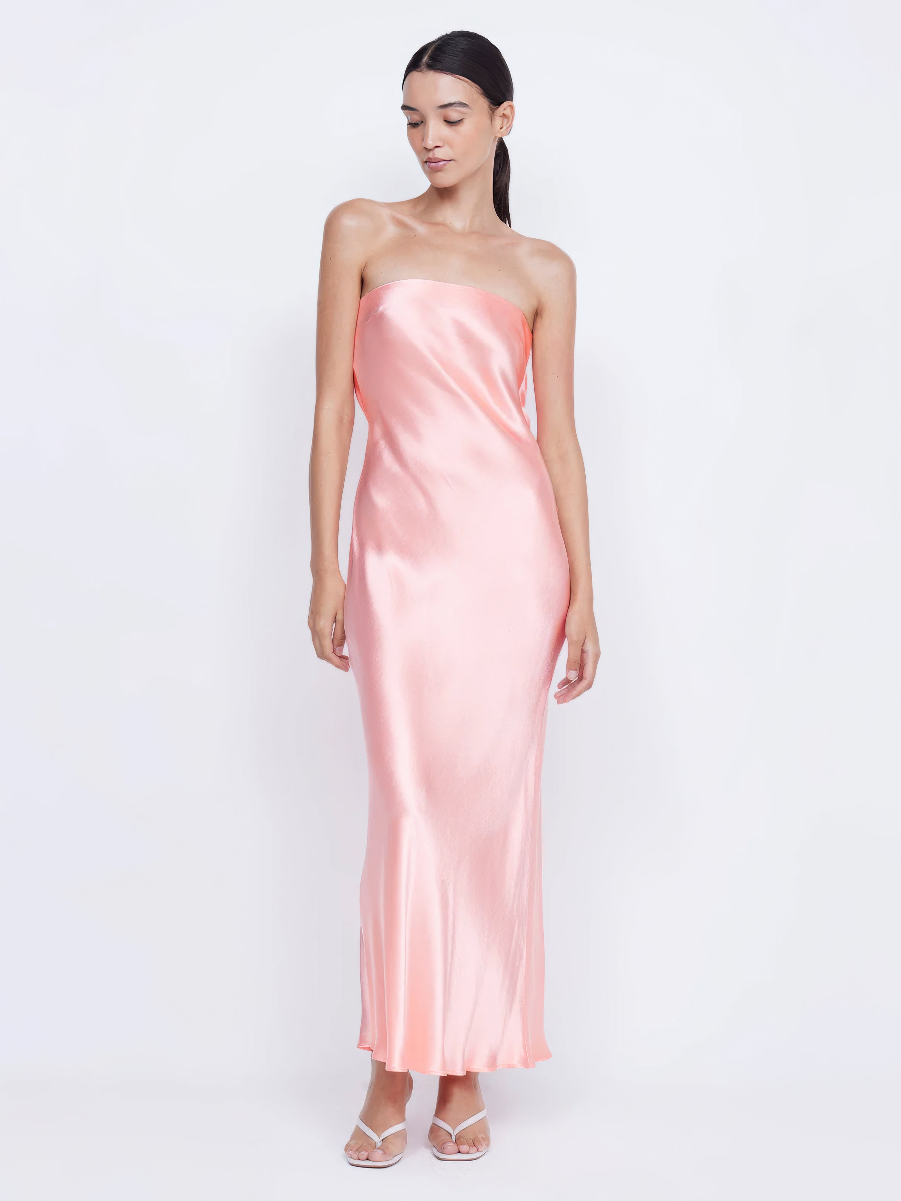 NOVÉE | SATIN DRESS